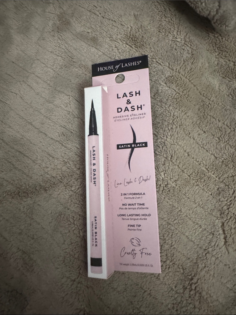House of Lashes Lash & Dash Adhesive Eyeliner — black